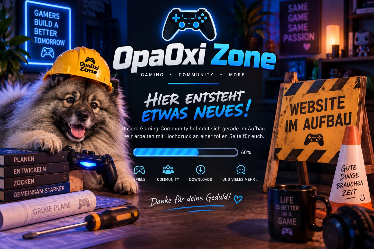 OpaOxi Zone – Hier entsteht etwas Neues.